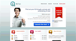 Desktop Screenshot of online-iq-tests.com
